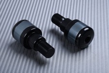 Titanium Color Bar End Grip