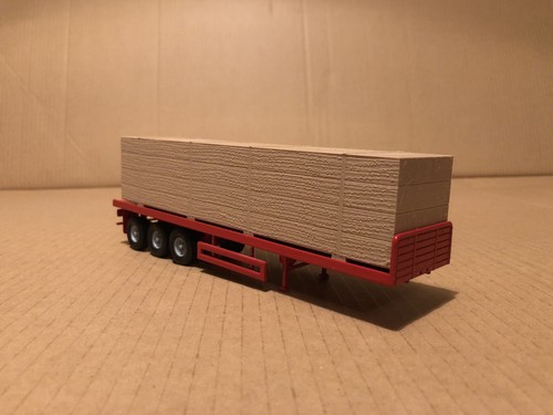 Scale model lorry - lorry, timber