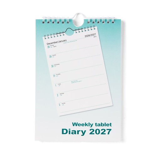Tablet calendar week to - a5,