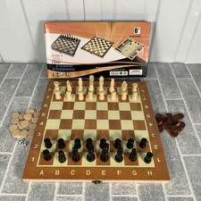 3-in-1 Wooden Chess