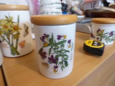 Portmeirion Botanic Garden medium storage jar expensive