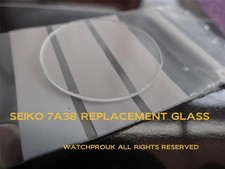 QUALITY REPLACEMENT GLASS crystal  "MADE IN JAPAN"  FOR YOUR SEIKO 7A38