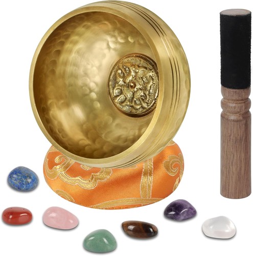 14in tibetan singing bowl - 3.14in,