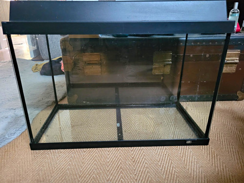 Fish tank aquarium and - tank, full