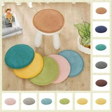 Round Chair Pads Seat Cushion for Students Dormitory Chair Stool Bistro Garden