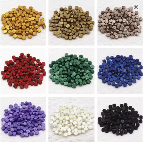 100pcs octagon sealing wax - octagon,