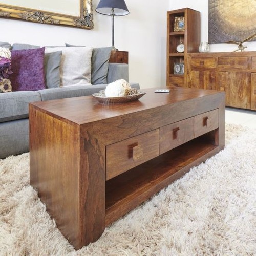 Solid dakota mango wood 110cm - solid,
