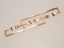 Scalextric Track Digital Corner Power Tap Circuit Sheet Flat Wire Copper Trace A