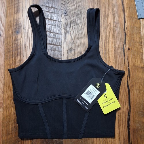 Zumba wear corset crop tank - wear,