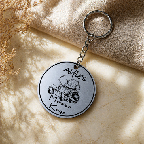 Personalised lawn mower - personalised,