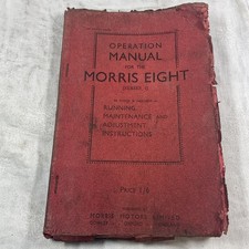 Vintage Morris Eight 8 Running