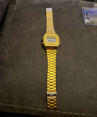 Casio a168wg digital - digital, gold