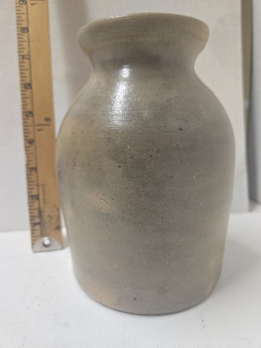 Antique gray stoneware - antique,