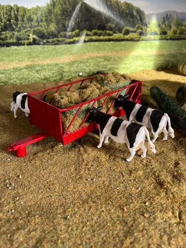 Scale cattle feed trailer - scale,
