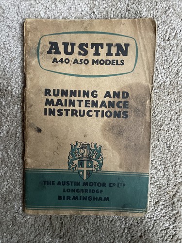 Austin a40 a50 - a40/a50, cambridge