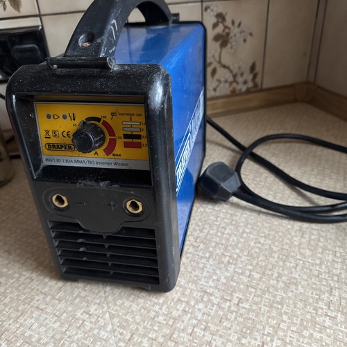 Draper mma tig inverter welder - inverter,