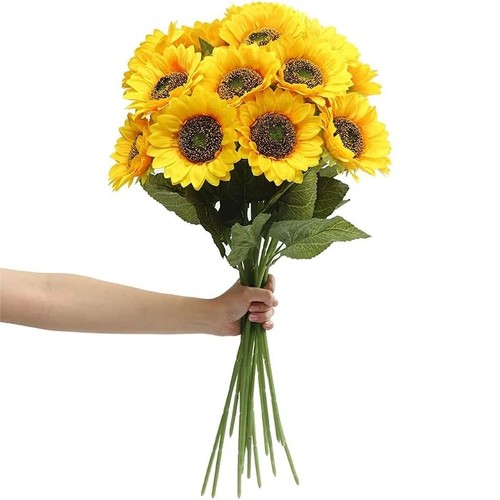 Artificial sunflower flowers - artificial,