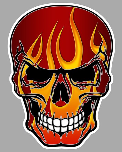 Deathhead flames flaming - flaming, hot