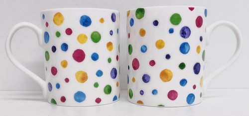 Polka dots painted - dots, effect