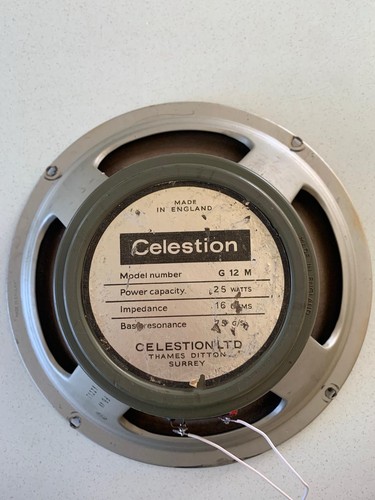 Vintage 1969 celestion - 1969, g12m