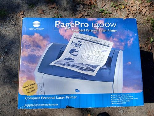 New open box konica minolta - box,