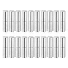10Pcs 3-1/8" x 13/16" (LxD) Weld on Barrel Hinge for Metal Gate, Silver