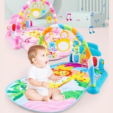 Baby Piano Play Mat Gym | Musical Activity Rug & Crawling Toy Gift Pad