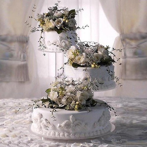 Tier cascade wedding - 3,
