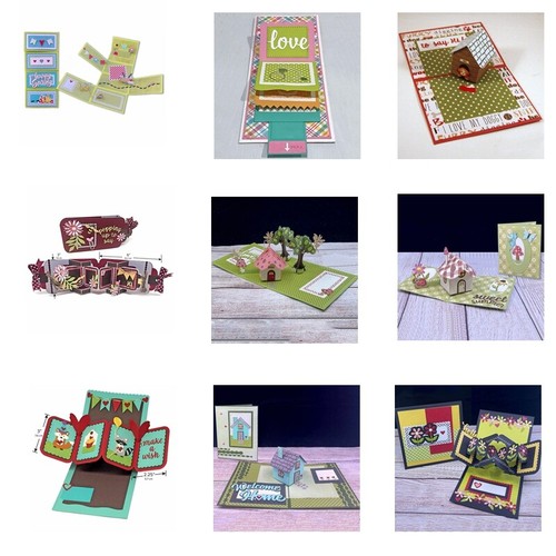 Pop pull panels album - pop-up, 3d