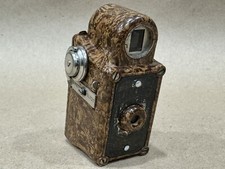 CORONET MIDGET 16MM SPY VINTAGE CAMERA BROWN BAKELITE RARE 1930S
