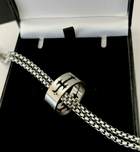 Mens vintage silver steel - mens,