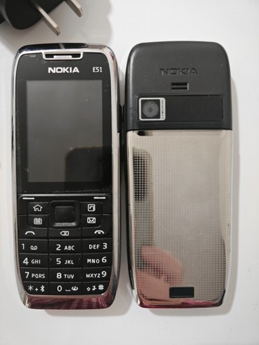 Nokia e51 black steel ohne - nokia,