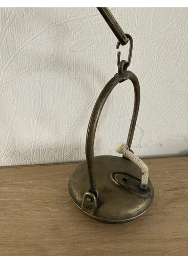 Vintage brass miners - vintage, lamp