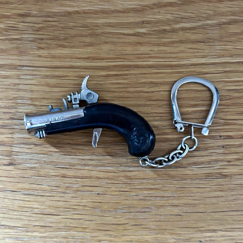 Vintage miniature toy pirate - toy,