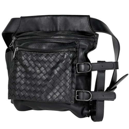 Bottega veneta leather black - leather,
