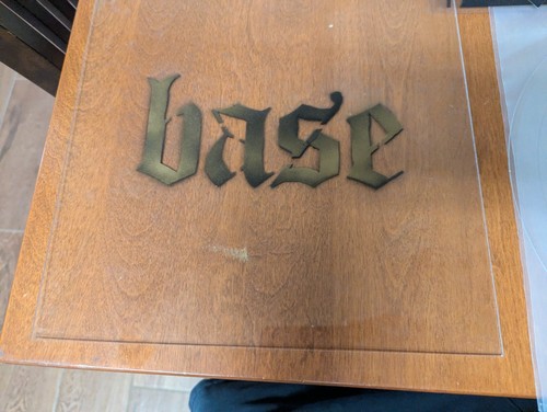 Base lathe cut 25 plexi - #6/25,