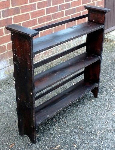 Arts crafts antique bookcase - crafts,