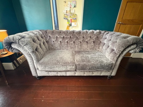 Large double seat - seat, grey