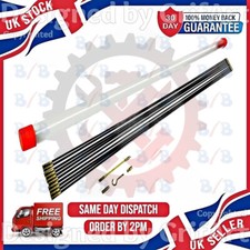 1 METRE CABLE ACCESS KIT 10 LONG ELECTRICIANS PULLER PULL THROUGH DRAW ROD WIRE