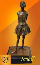 ART DECO BRONZE FIGURINE SCULPTURE STATUE DEGAS BALLERINA OF FOURTEEN YRS DANCER