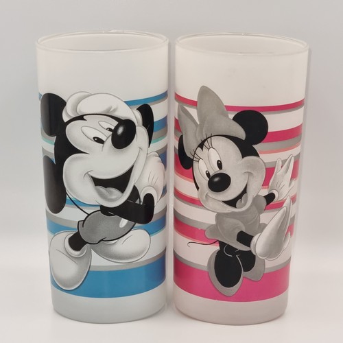 Mickey minnie mouse glass - &,