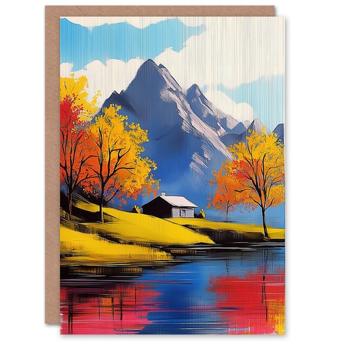 Lakehouse cottage mountain - cottage,