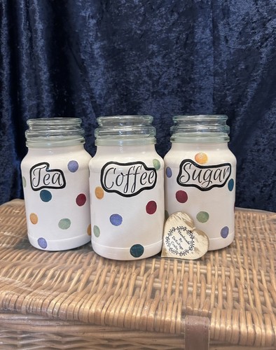 Tea coffee sugar - coffee, jars