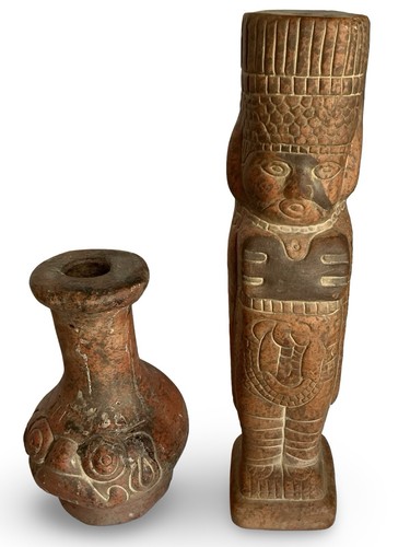 Terracotta replica toltec - 2x,