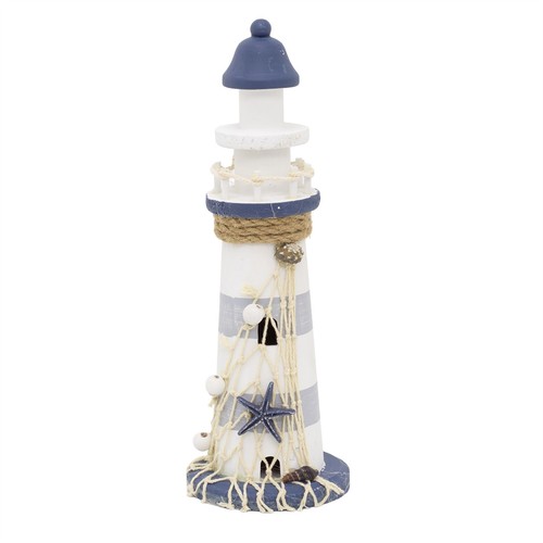 Wooden lighthouse ornament - lighthouse,