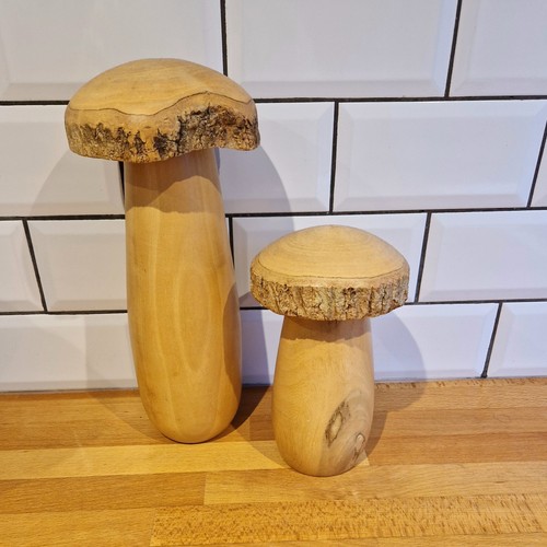 Large hand turned wooden - hand,