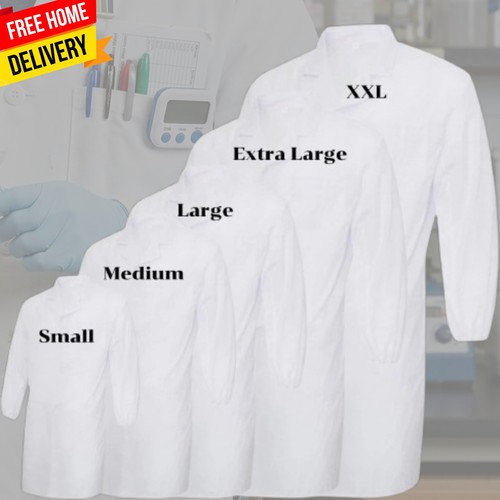 White lab coat - white,