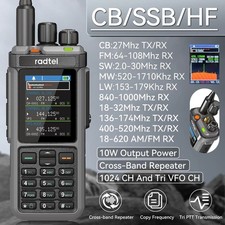 Radtel RT-880 10W Ham Radio Cross Band Repeater SSB HF CB Walkie Talkie