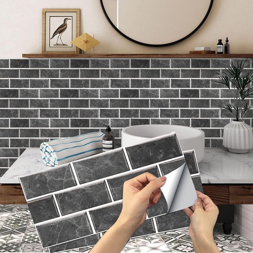Peel and stick wall tiles - stick,