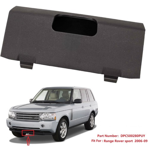 Front bumper tow hook cover - bumper,